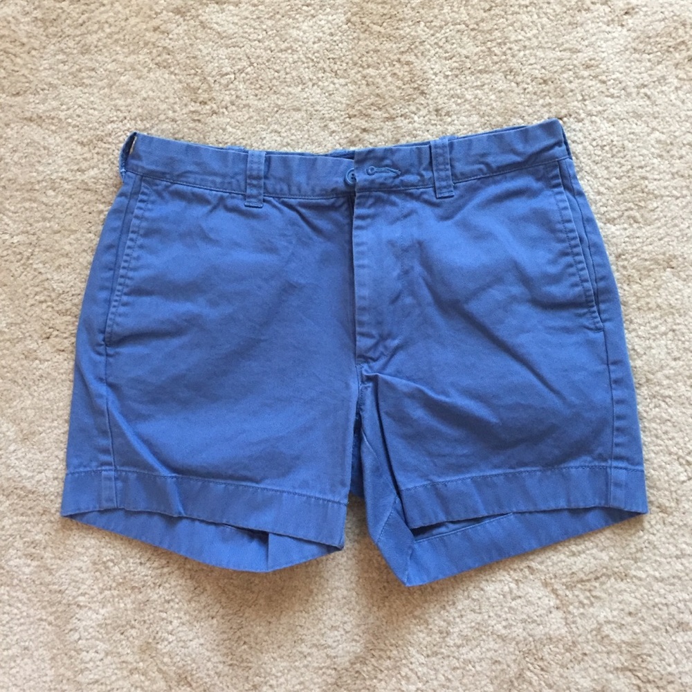 J. Crew Factory | Varick Shorts | Blue Shorts